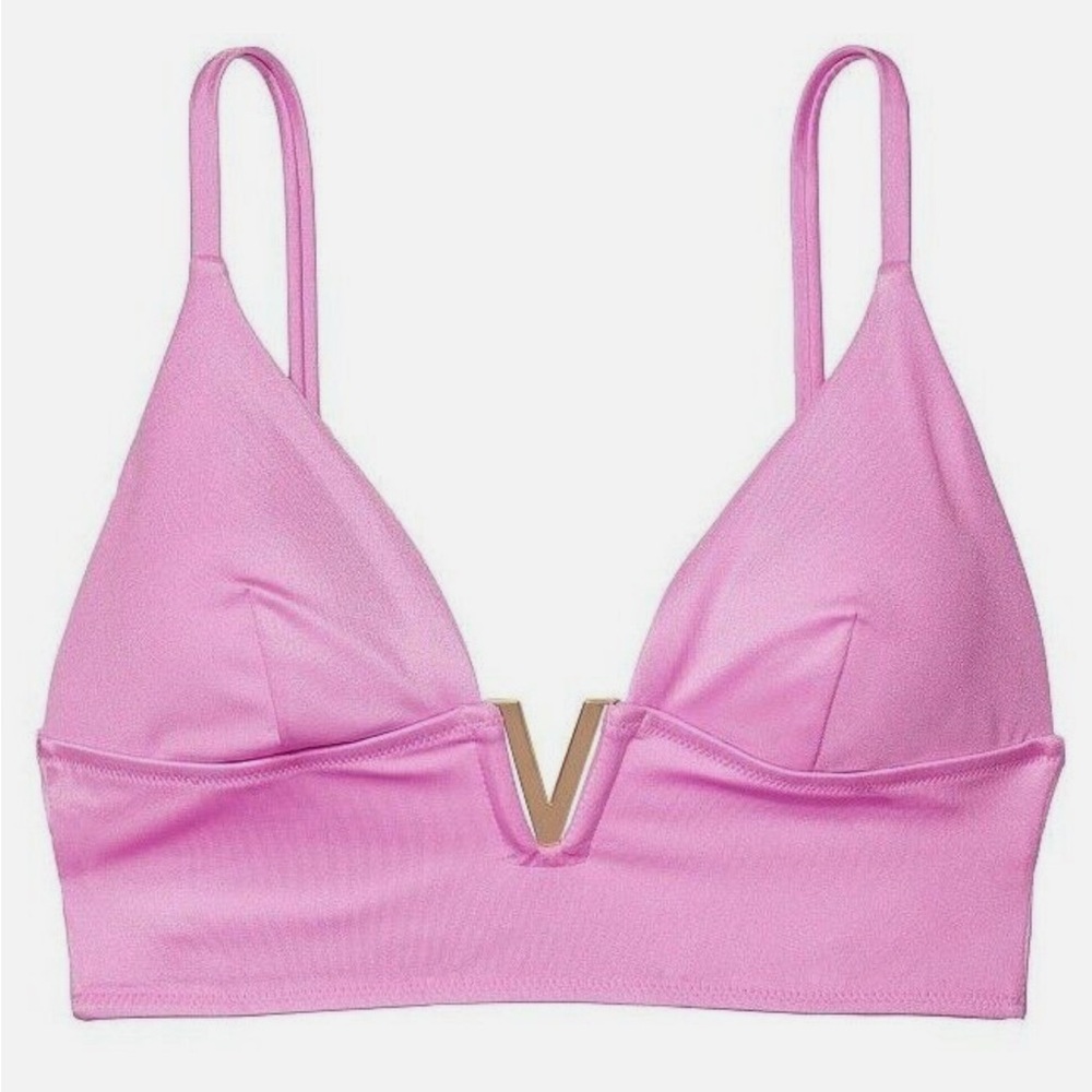 NWT Victoria’s Secret V-Neck Bralette Bikini Top, Size M